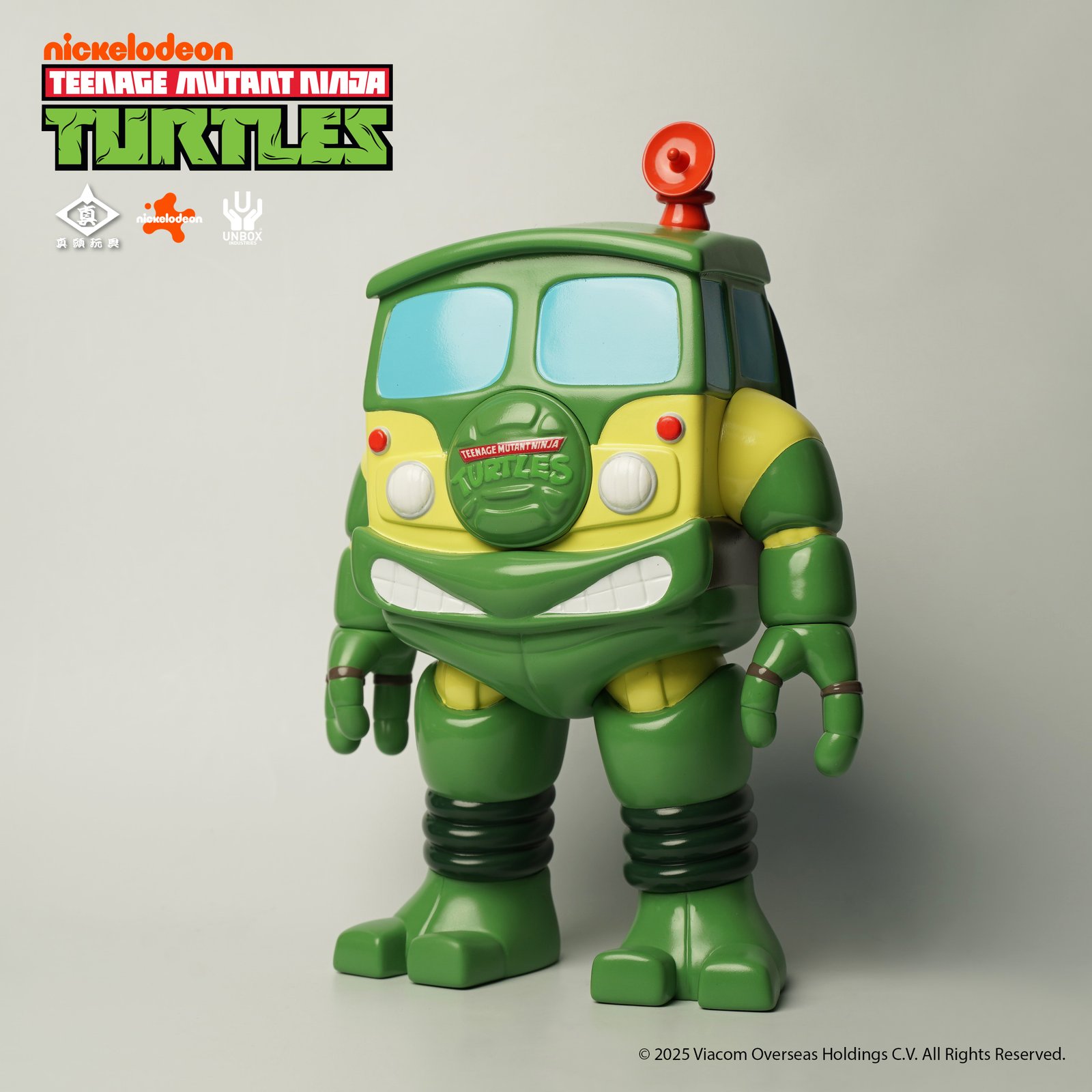 RXHxTMNT Turtles Figure Set＆Walker Wagon Unbox Industries — RxH TMNT TURTLE WALKER WAGON V2 PRE-ORDER